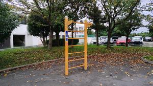 桂台第5公園のウォールラダー - 中村製作所 (写真は問い合わせフォームでいただいたもの。2026.09.27)
